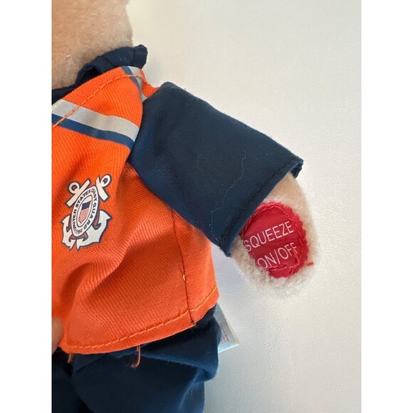 Chantilly Lane U.S. Coast Guard Musical Plush Bear 11" - Picture 8 of 8